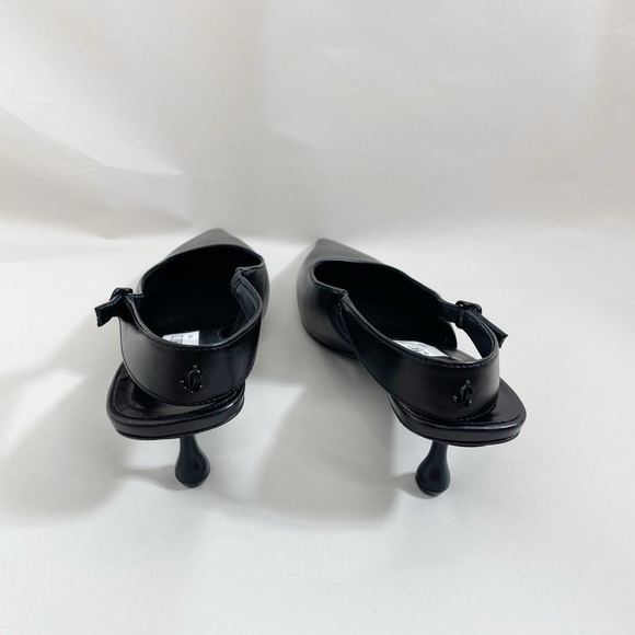 Jimmy Choo Amel 50 Nappa Sling Back Pumps - Picture 6 of 11